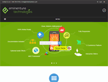 Tablet Screenshot of eminenturetech.com